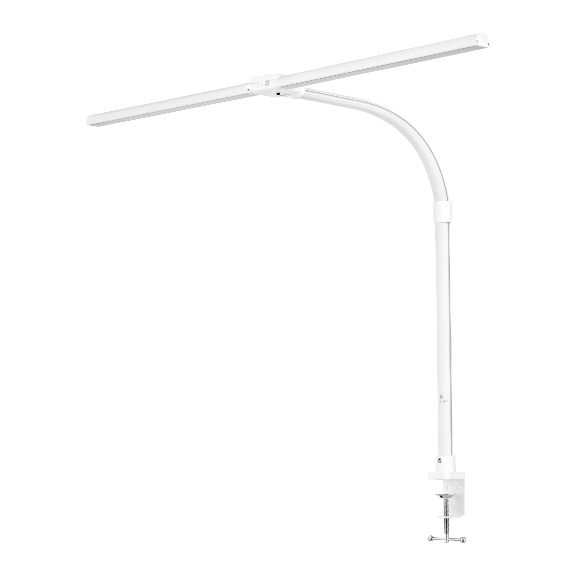 YUZUKI_SMART_FLEXY_3.0_TWIN HEAD_DESK_LAMP_LAMPA_KOSMETYCZNA_24W_LED_ROZŁOŻONE_RAMIONA